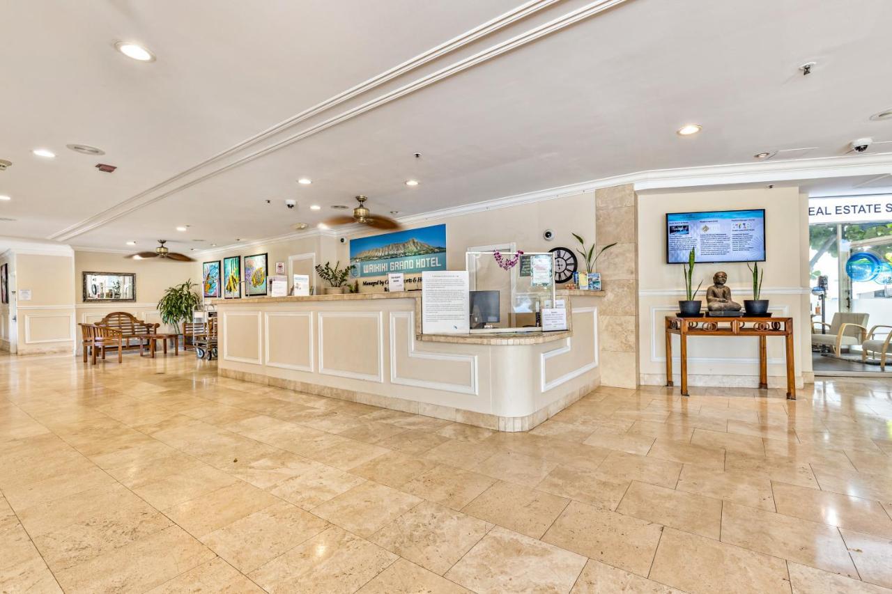 Inviting Waikiki Grand Hotel Room One Block To Beach! 호놀룰루 외부 사진